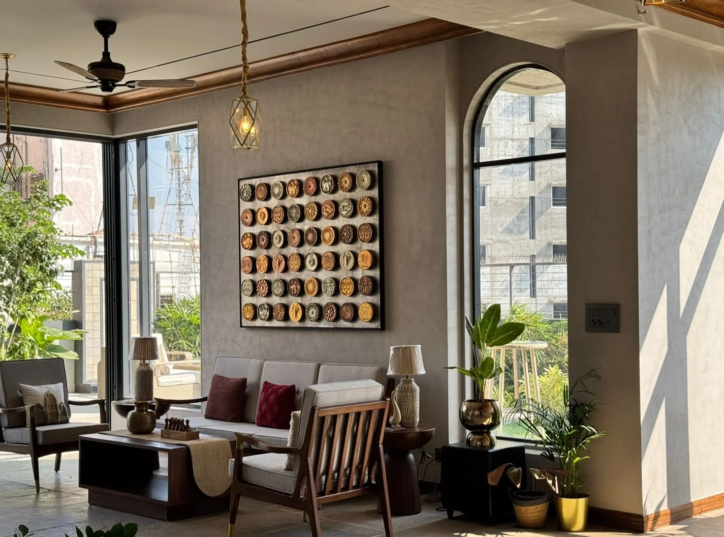 Rohan Lifescapes – Aquino Club @ Prabhadevi — clubhouse interior design by Ochreink, Prabhadevi, Mumbai